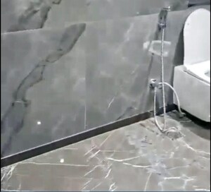 Bathroom in 4 BHK Villa at Panchsheel Park – for Sale