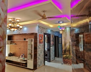 Living Room in 2 BHK Apartment at SVP Gulmohur Garden, Raj Nagar Extension – for Rent