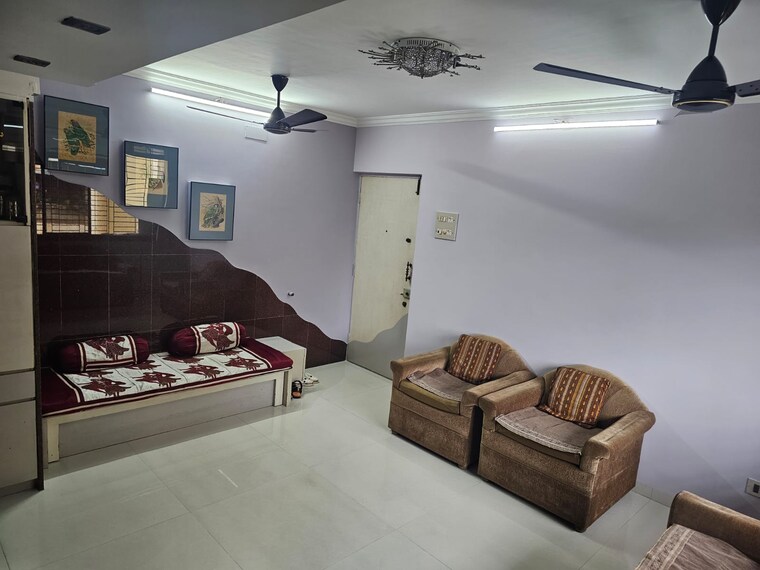 Living Room, valley-towers-annex 3 Bedroom 1600 Sq.Ft. Penthouse In Manpada Thane 9288622