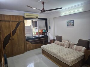 Bedroom in 3 BHK Penthouse at Valley Towers Annex, Manpada – for Sale