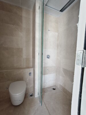 Bathroom in 3 BHK Apartment at Sheth Auris Serenity Tower 3, Malad West – for Rent