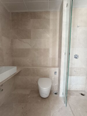 Bathroom in 3 BHK Apartment at Sheth Auris Serenity Tower 3, Malad West – for Rent