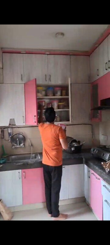 Kitchen in 2 BHK Apartment at Panchsheel Greens II, Sector 16 Greater Noida – for Sale