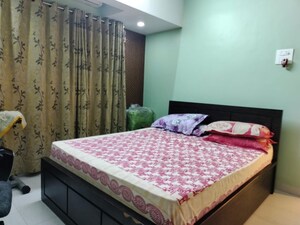 Bedroom in 2 BHK Apartment at Manibhadra CHS, Kopar Khairane – for Rent