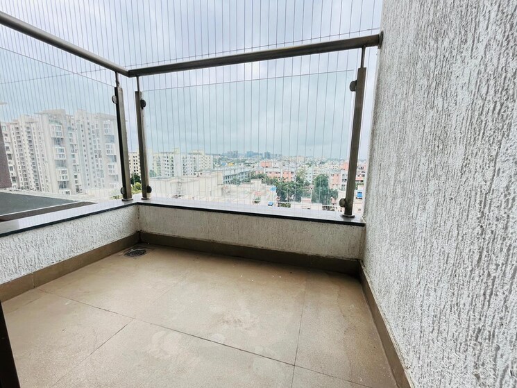 Balcony, bhaktamar-residency 2 Bedroom 844 Sq.Ft. Apartment In Wadgaon Sheri Pune 9288727