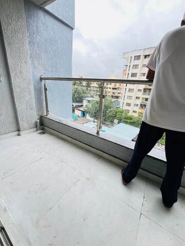 Balcony in 2 BHK Apartment at Bhaktamar Residency, Wadgaon Sheri – for Rent
