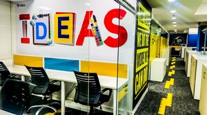 Team Area in  Office Space at Emaar The Palm Springs, Sector 54 – for Rent