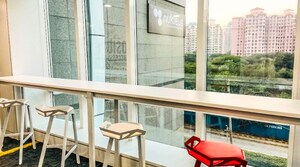  Office Space – Exterior View View at Emaar The Palm Springs, Sector 54 - for Rent