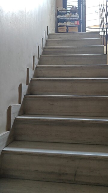 Staircase in 1.5 BHK Independent House at Laxman Vihar – for Sale