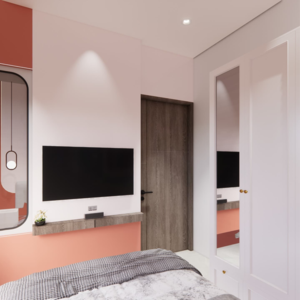 Bedroom in 1 BHK Apartment at Mohid Mahakali Hills, Mmrda Colony – for Sale