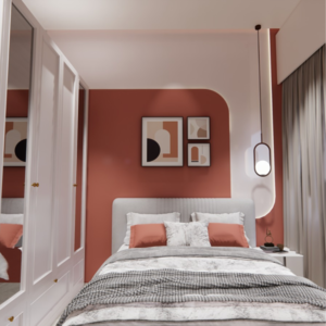 Bedroom in 1 BHK Apartment at Mohid Mahakali Hills, Mmrda Colony – for Sale