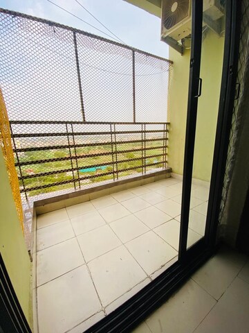 Balcony in 3 BHK Apartment at Ajnara Integrity, Raj Nagar Extension – for Rent