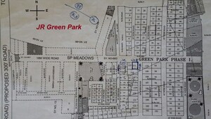  Plot – Map Location View at Chandapura - for Sale