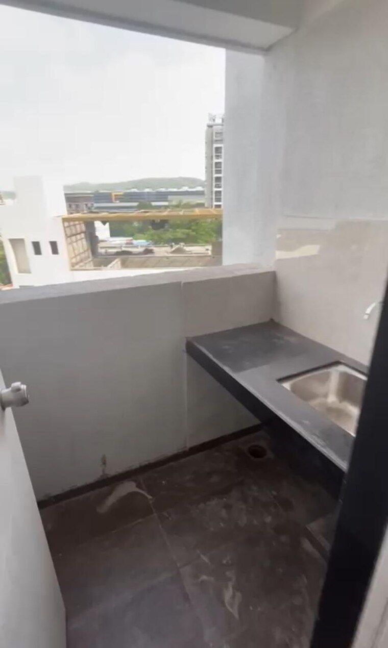 Kitchen, rama-livmo 1 Bedroom 406 Sq.Ft. Apartment In Hinjewadi Pune 9288947