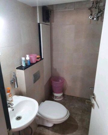 Bathroom in 2 BHK Apartment at Siddhivinayak Tower, Vartak Nagar – for Rent