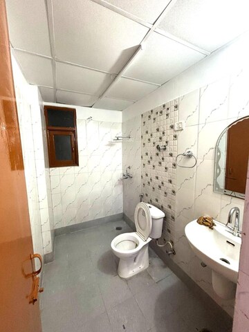 Bathroom in 3 BHK Apartment at SCC Sapphire, Raj Nagar Extension – for Rent