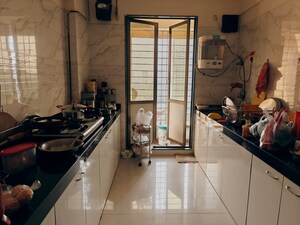 Kitchen in 3 BHK Apartment at Prestige Residency Thane, Ghodbunder Road – for Sale