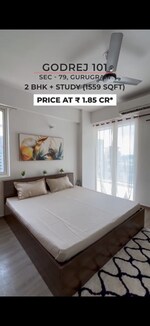 2.5 BHK + Study Room 1550 Sq.Ft. Apartment in Godrej 101