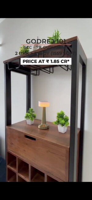 Bedroom in 2.5 BHK Apartment at Godrej 101, Sector 79 – for Sale