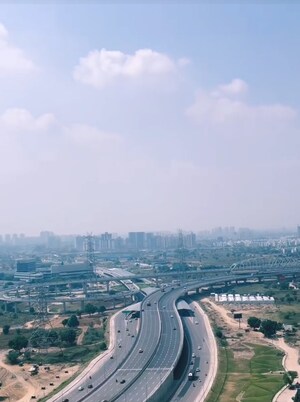 Swimming Pool in 2 BHK Apartment at Krisumi Waterside Residences, Sector 36a – for Rent