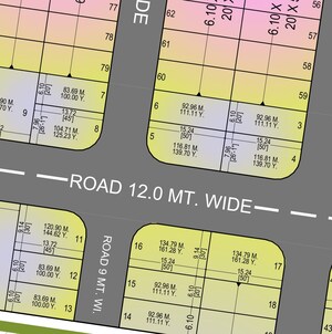  Plot – Map Location View at Nayla - for Sale