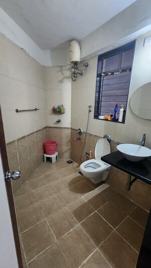 Washroom in 2 BHK Apartment at Neelkanth Kingdom, Ghatkopar West – for Rent