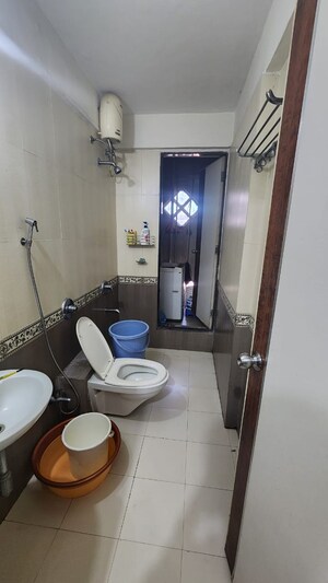 Washroom in 2 BHK Apartment at Neelkanth Kingdom, Ghatkopar West – for Rent
