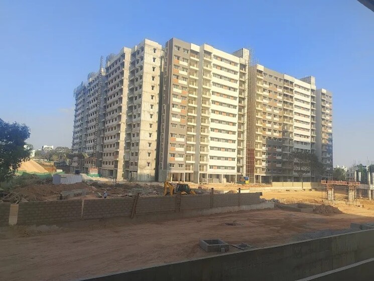 Exterior View, adarsh-greens 2 Bedroom 955 Sq.Ft. Apartment In Kogilu Bangalore 9289401