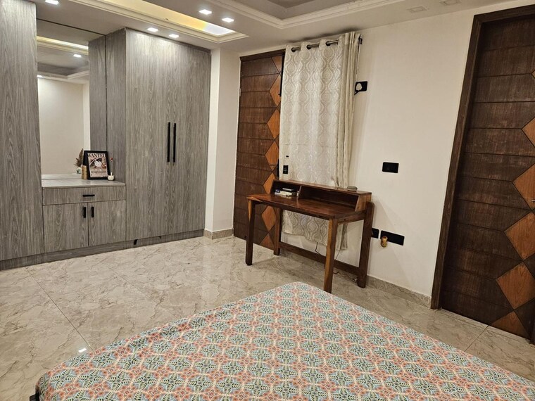 Bedroom, saket 3 Bedroom 1800 Sq.Ft. Builder Floor In Saket Delhi 9289377