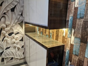 Kitchen in 3 BHK Apartment at Vilas Javdekar Prudentia Towers, Wakad – for Rent