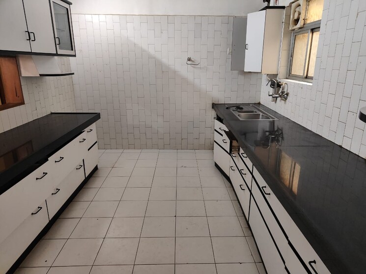 Kitchen, moghul-garden 3 Bedroom 1500 Sq.Ft. Apartment In Koregaon Pune 9289412