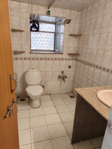 Bathroom in 3 BHK Apartment at Moghul Garden, Koregaon – for Rent