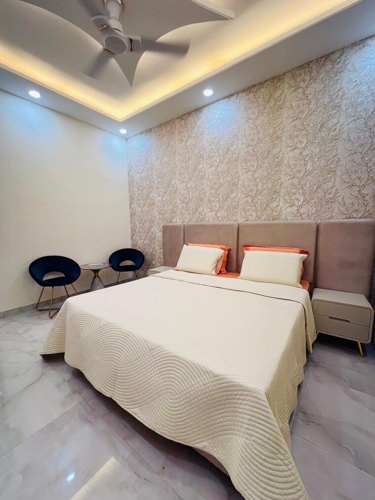 Bedroom, bb-northview-park 3 Bedroom 1450 Sq.Ft. Independent House In Ambala Highway Zirakpur 9289435