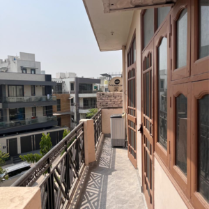 Balcony in 2.5 BHK Villa at Sector 23 – for Rent