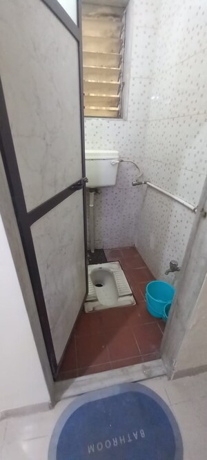 Bathroom in 2 BHK Apartment at Rutu Estate, Brahmand – for Rent