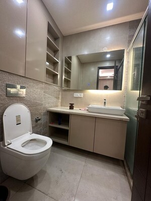 Bathroom in 4 BHK Builder Floor at Saket – for Sale