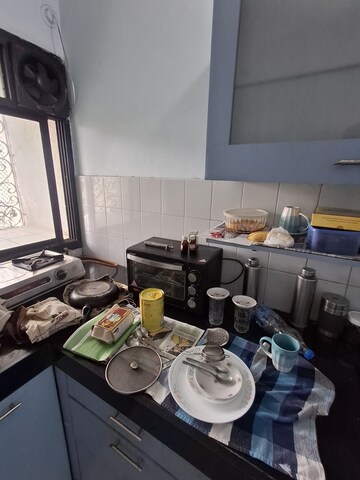 Kitchen in 1 BHK Apartment at Eden Garden CHS, Viman Nagar – for Rent