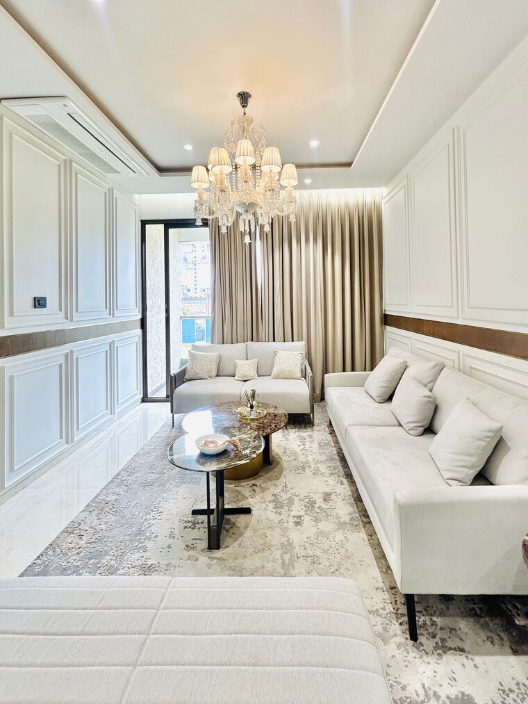 Living Room, visible-building 2 Bedroom 1230 Sq.Ft. Apartment In Indiranagar Bangalore 9289675