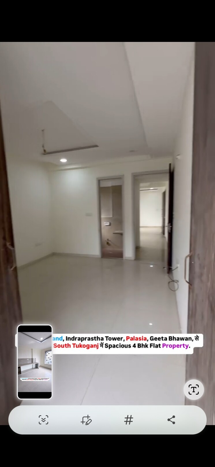 Room, mg road 4 Bedroom 3000 Sq.Ft. Builder Floor In Mg Road Indore 9289692