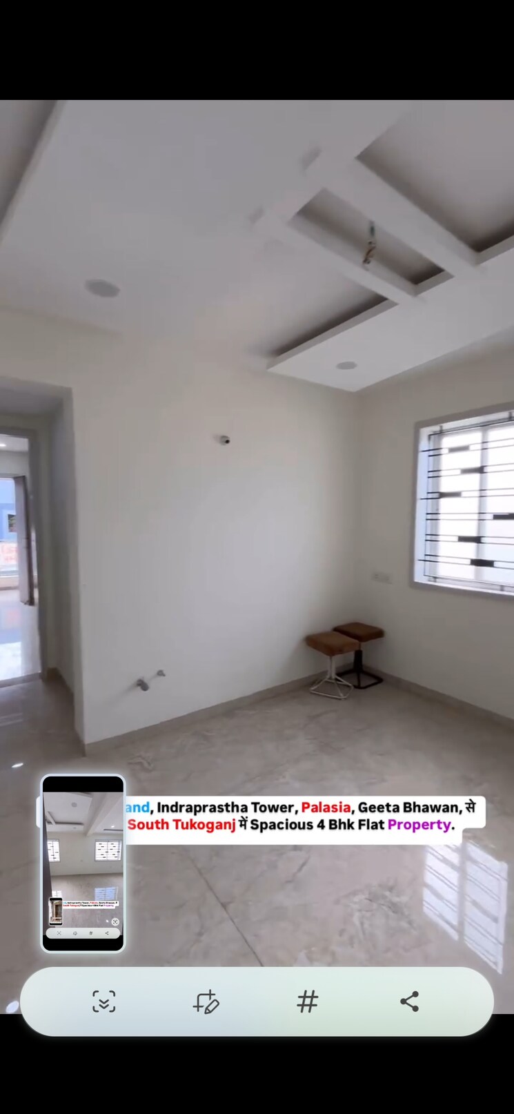 Room, mg road 4 Bedroom 3000 Sq.Ft. Builder Floor In Mg Road Indore 9289692