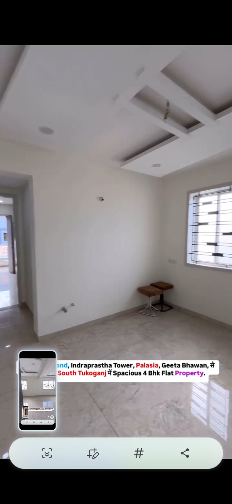 Room, mg road 4 Bedroom 3000 Sq.Ft. Builder Floor In Mg Road Indore 9289692