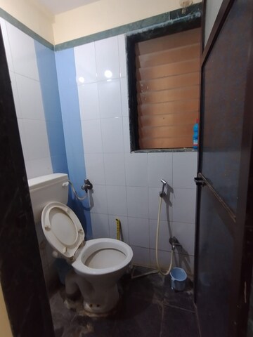 Bathroom in 1 BHK Apartment at Garden Court, Waghbil – for Rent