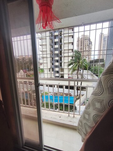 Balcony in 1 BHK Apartment at Shree Vaishnavi Heights, Owale – for Rent