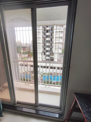 Balcony in 1 BHK Apartment at Shree Vaishnavi Heights, Owale – for Rent