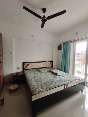 Bedroom in 1 BHK Apartment at Shree Vaishnavi Heights, Owale – for Rent