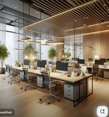 Team Area in  Office Space at Wagle Industrial Estate – for Rent