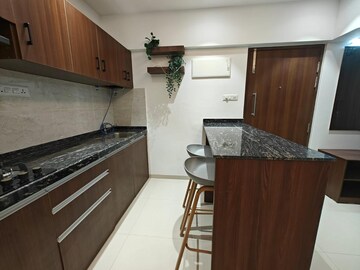 Kitchen in Studio Apartment at Gera World of Joy, Kharadi – for Rent