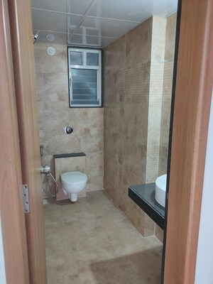 Bathroom in 2 BHK Apartment at Majestique Towers, Kharadi – for Rent
