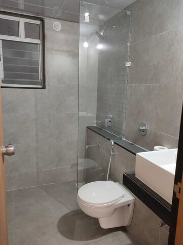 Bathroom in 2 BHK Apartment at Majestique Towers, Kharadi – for Rent