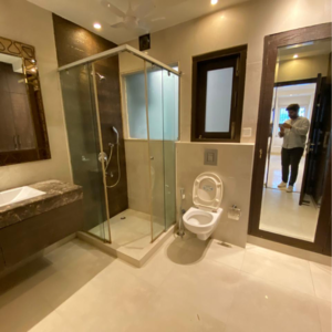 Living Room in 4 BHK Builder Floor at Saket – for Rent